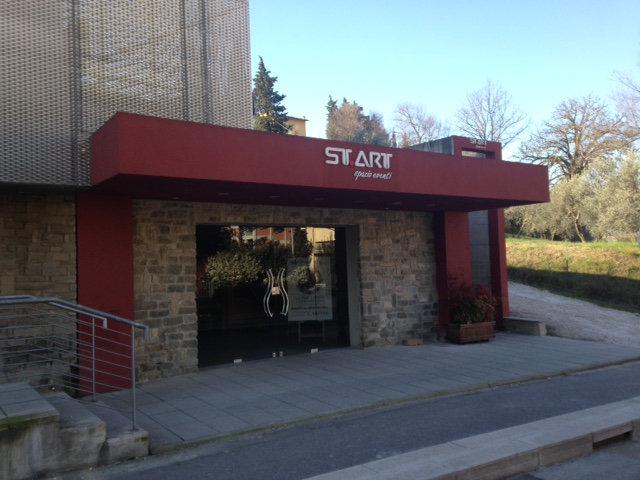 tettoia in cartongesso da esterno. 